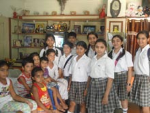 St. Mark's School, Janakpuri - Visit to S.O.S. Village : Bawana - Click to Enlarge
