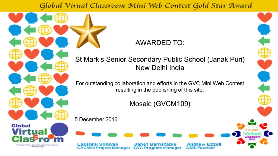 SMS, Janakpuri - Mini GVC Website Design Contest 2016 : Click to Enlarge