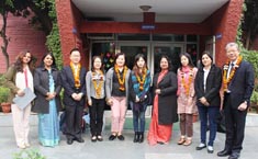 SMS Janakpuri - Visit to delegations from Taiwan : Click to Enlarge