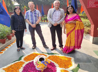 St. Mark's School, Janakpuri - India - Netherlands Cultural Exchange Programme - Click to Enlarge