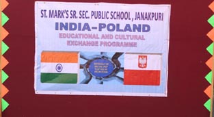 St. Mark's School, Janakpuri - India Poland Exchange Programme - Click to Enlarge