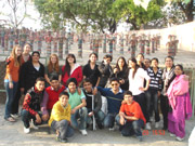 Visit by students and teachers of Newton South High School to India - Click to Enlarge