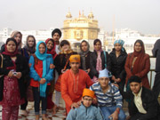 Visit by students and teachers of Newton South High School to India - Click to Enlarge