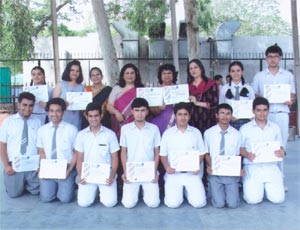 The Secondary Team of St. Marks, Janakpuri won a Merit Award for Exceptional Collaboration and Exceptional Helping Focus : Click to Enlarge