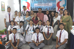 St. Marks Sr. Sec. Public School, Janakpuri - Our school hosted the Final Round of IDEOLOGUE - 7th Annual Inter School English Debate Competition : Click to Enlarge