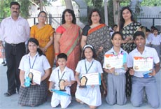 SMS, Janakpuri - Camlin Contest - Competition by Cambridge Foundation : Click to Enlarge