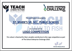 St. Mark's School, Janakpuri - School Enterprise Challenge 2014 : Click to Enlarge