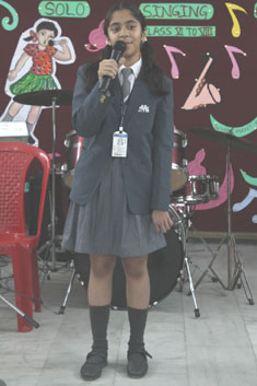St. Mark's School, Janakpuri - Intra Class Solo Singing Competition - Click to Enlarge