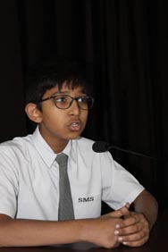 St. Mark's School, Janakpuri - English Debate Competition for Classes VI to VIII : Click to Enlarge