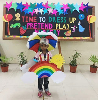 St. Marks Sr. Sec. Public School, Janakpuri - Pretend Play Competition for the students of Class Nursery : Click to Enlarge