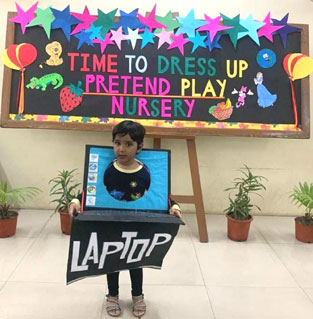 St. Marks Sr. Sec. Public School, Janakpuri - Pretend Play Competition for the students of Class Nursery : Click to Enlarge