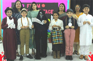 St. Marks Sr. Sec. Public School, Janakpuri - From Page to Stage, an Inter-Section English Play Competition was organised for the students of Class V : Click to Enlarge