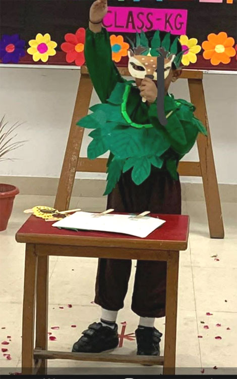 St. Mark's School, Janakpuri - Talent Show for the tiny tots of KG : Click to Enlarge