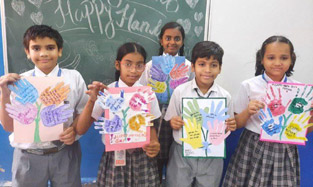 St. Marks Sr. Sec. Public School, Janakpuri - An array of Club Activities were organised by different Clubs for Primary students : Click to Enlarge