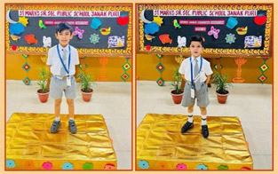 St. Marks Sr. Sec. Public School, Janakpuri - An English Poetry Recitation Competition was organised for the students of Class KG where they confidently recited beautiful and enchanting poems : Click to Enlarge