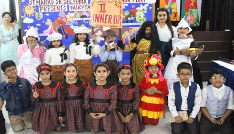 St. Marks Sr. Sec. Public School, Janakpuri - Students of Class 3 dazzled with their performances during an Inter-Section English Play Competition : Click to Enlarge