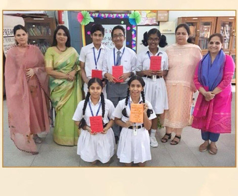 St. Marks Sr. Sec. Public School, Janakpuri - An Inter-section Competition History Comes Alive organised for the students of middle wing : Click to Enlarge