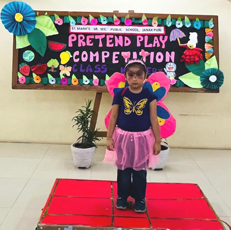 St. Marks Sr. Sec. Public School, Janakpuri - Pretend Play Competition for Classes Nursery & KG : Click to Enlarge