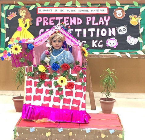 St. Marks Sr. Sec. Public School, Janakpuri - Pretend Play Competition for Class KG : Click to Enlarge