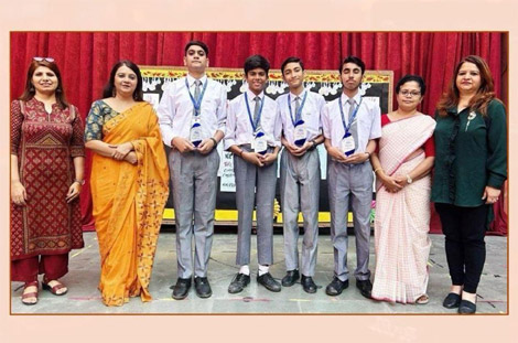 St. Marks Sr. Sec. Public School, Janakpuri - The Inter-Class Tech Fest, Tech Titans for Classes VI to X was organized from 18-20 October 2023 : Click to Enlarge