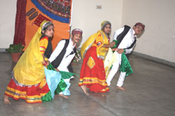 SMS, Janakpuri - Folk Dance Competition for Class II : Click to Enlarge