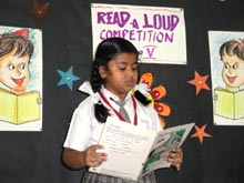 SMS Janakpuri, Read Aloud Competition - Click to Enlarge
