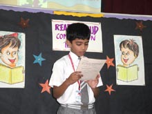 SMS Janakpuri, Read Aloud Competition - Click to Enlarge