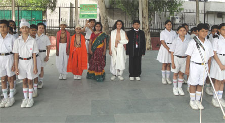 SMS, Janakpuri - Celebrating Year of Mathematics : Click to Enlarge