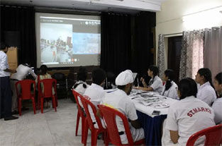 St. Mark's School, Janakpuri - Skype Session : Team - Eco Threads - Click to Enlarge