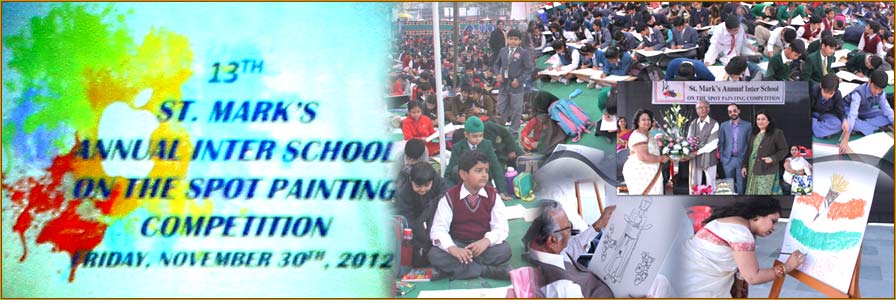 SMS, Janakpuri - 13th Annual Inter School On the Spot Painting Competition : Click to Enlarge