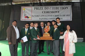 SMS, Janakpuri - Prize Distribution Ceremony for 14<sup>th</sup> Annual On The spot Painting Competition : Click to Enlarge