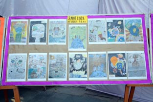 SMS, Janakpuri - 20th Annual Inter School On The Spot Painting Competition : Click to Enlarge