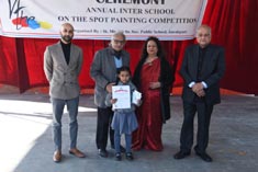SMS, Janakpuri - Prize Distribution Ceremony of 20th Annual Inter School On-The-Spot Painting Competition : Click to Enlarge