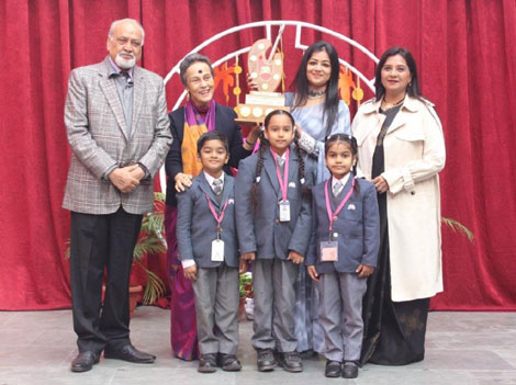 St. Marks Sr. Sec. Public School, Janakpuri - The 23rd Annual Inter-School On the Spot Painting Competition: Prize Distribution Ceremony : Click to Enlarge