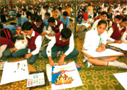 SMS Janakpuri - 10th Annual Inter School On The Spot Painting Competition 2009