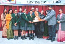 St. Mark’s School, Janak Puri Sums Up Its Annual On The Spot Painting Competition : Click to Enlarge