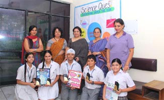 SMS, Janakpuri - Science Quest : Science Bulletin Board : Click to Enlarge