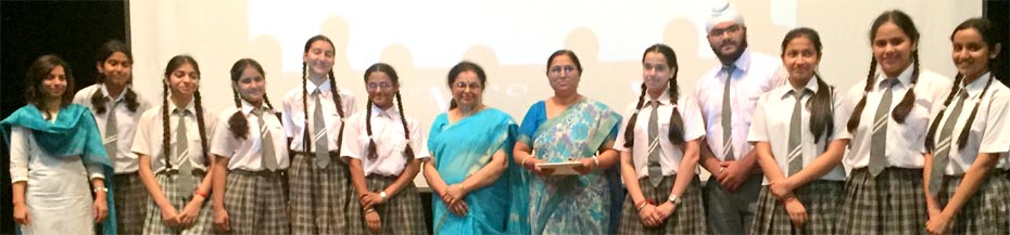 St. Mark's School, Janakpuri - Felicitation of students for their contribution for Teach India Programme : school chapter : Click to Enlarge