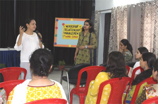 St. Mark's School, Janak Puri - In Service Teachers Training Workshop on Relationship Management : Click to Enlarge