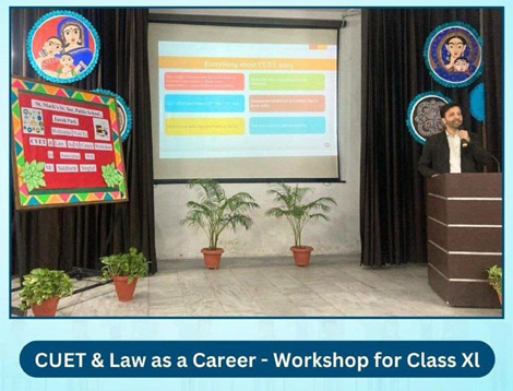 St. Mark's School, Janakpuri - A Career Guidance Workshop was organised for the students of Class XI : Click to Enlarge
