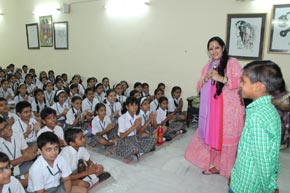 St. Mark's School, Janakpuri - Story Telling Session : Click to Enlarge