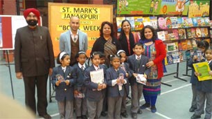 St. Mark's Sr. Sec. School, Janakpuri - Book Week - December 2015