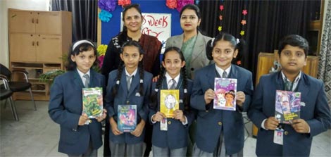 St. Mark's Sr. Sec. School, Janakpuri - Book Week - December 2016