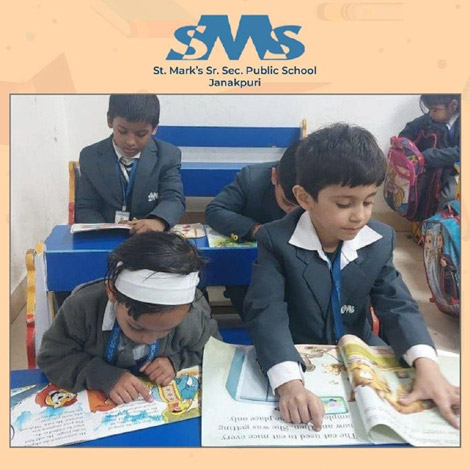 St. Mark's Sr. Sec. School, Janakpuri - Book Week Celebrations
