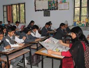 SMS Sr., Janakpuri - One Nation reads together Activity : Click to Enlarge