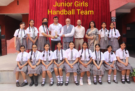 St. Mark's School, Janak Puri - Zone 18 - Delhi State Sub Junior Handball Championship : Click to Enlarge
