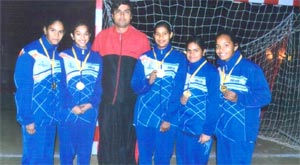 SMS, Janakpuri - 59th Sub Junior School National Handball Tournament : Click to Enlarge