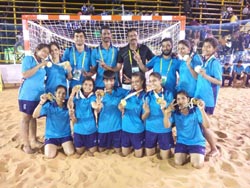 SMS, Janakpuri - Handball : Patience,  Persistence and Perseverance pays off - A New Star on the Horizon : Click to Enlarge