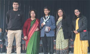 SMS, Janakpuri - Handball : Patience,  Persistence and Perseverance pays off - A New Star on the Horizon : Click to Enlarge