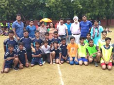 SMS Sr., Janakpuri - Zonal Handball Championship 2018-19 : Click to Enlarge